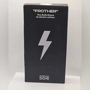 Black Electric Frother NIB Take your coffee to the next level